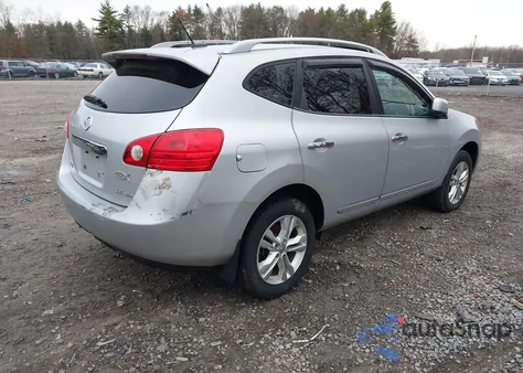 2012 Nissan Rogue Sv из США, поврежденный, VIN JN8AS5MV2CW711335